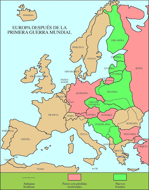 Europa post I WW