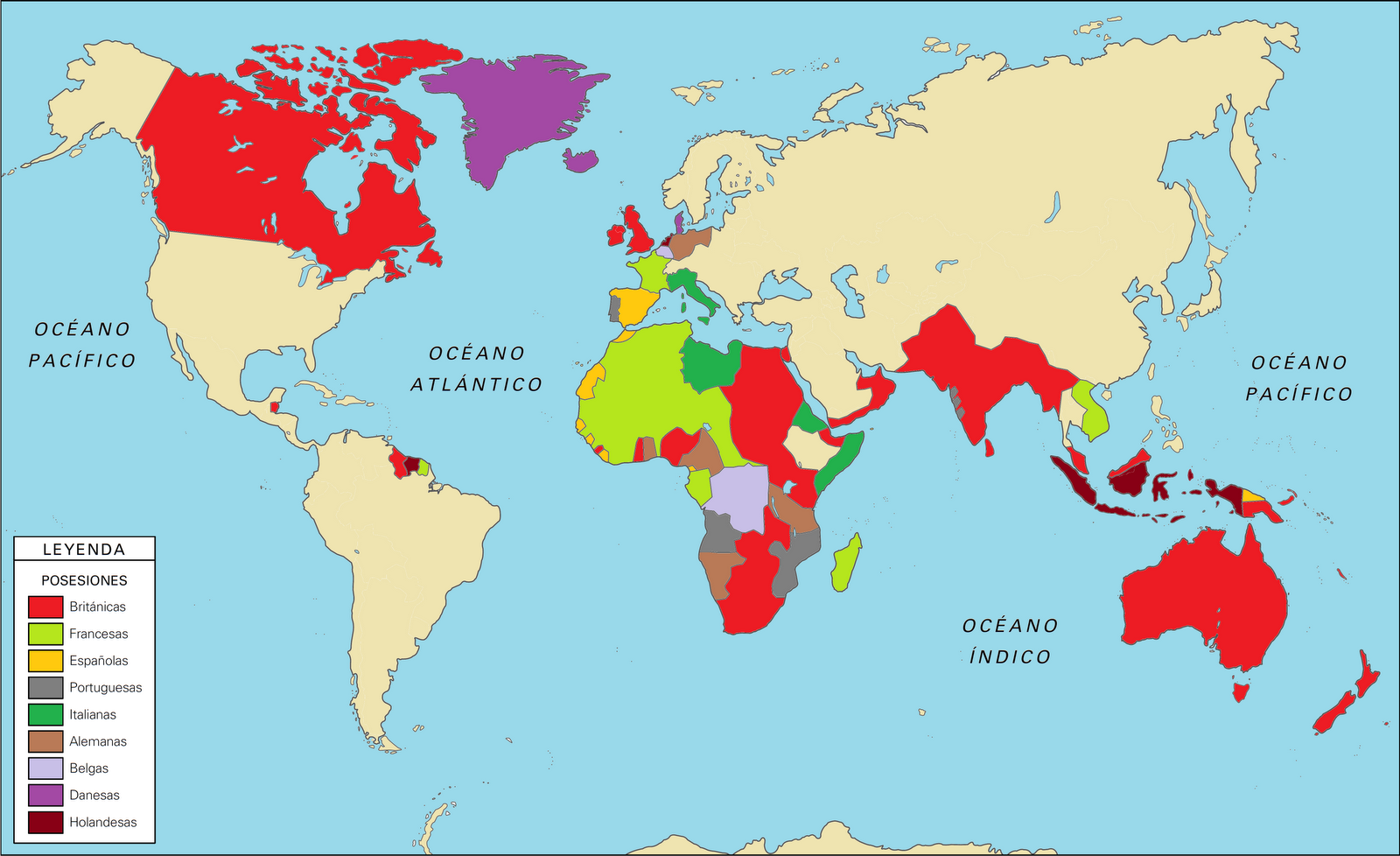 Imperios coloniales