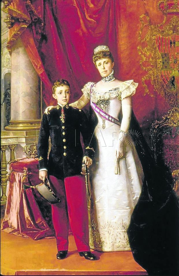 Mara Cristina y Alfonso XIII