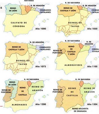 Mapa Al-ndalus