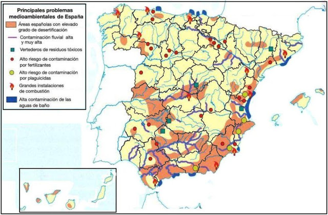 Problemas medioambientales Espaa