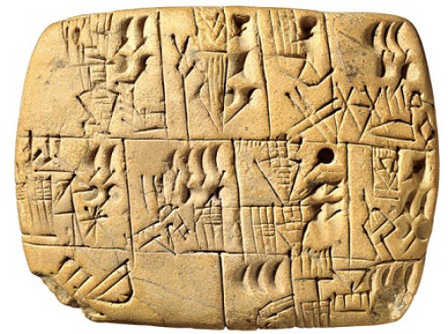 Tablilla cuneiforme